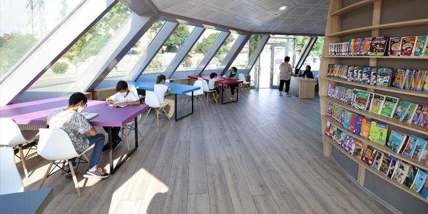ÇOCUKLAR BU KÜTÜPHANEYİ ÇOK SEVDİ