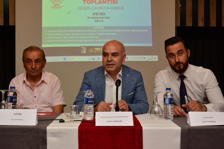 SÜRDÜRÜLEBİLİR TURİZM  İÇİN BİRARAYA GELDİLER